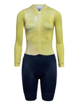 Enterizo de Ciclismo Mujer M/C Suarez Vortex Mango Mint